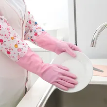 1 пара Многоцелевой длинные Водонепроницаемые Волшебные Перчатки Из Силиконовой Резины Перчатки для кухни силиконовые перчатки для мытья посуды дропшиппинг