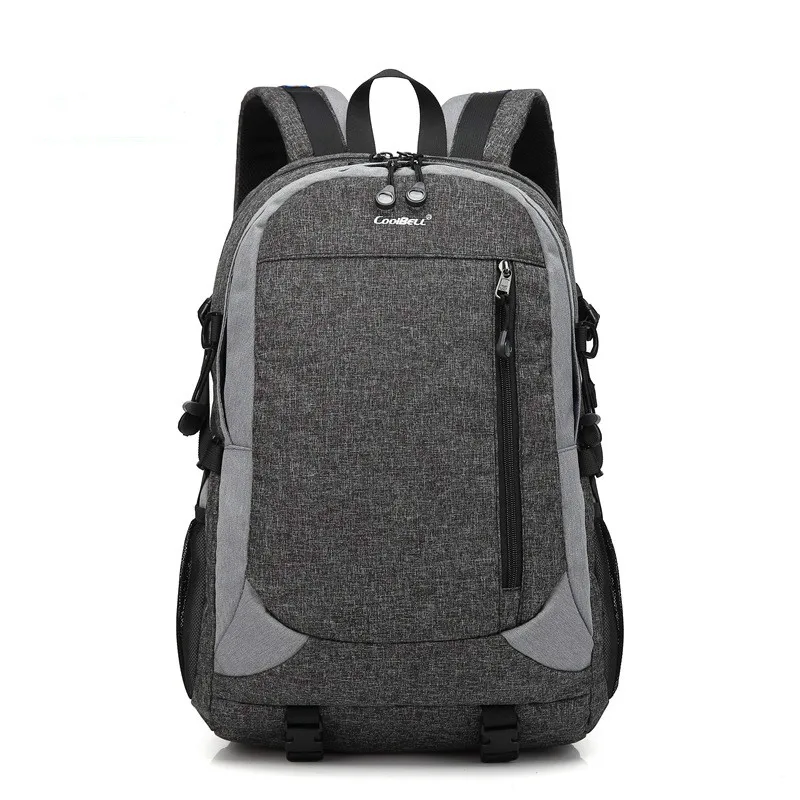 

New Fashion Men Backpack Male Polyester Laptop Backpack Computer Large Capacity High School Student College Students Bag Male