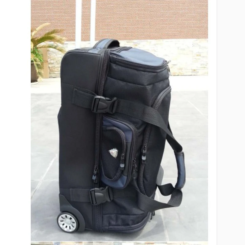 20242832 Travel Canvas Soft Large Suitcase With Wheel 23kg