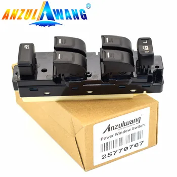 

NEW 25779767 For GMC Canyon & 2004-2012 Chevrolet Colorado & 2006-2010 Hummer H3 2009-2010 H3T Power Window Master Switch