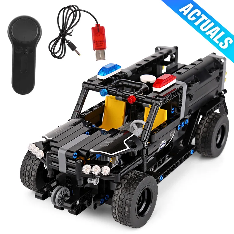 

Yeshin 13006 Remote Control Car Model Toys The Water Cannon Vehicle Set Building Blocks Bricks Assembly Kids Toys Christmas Gift