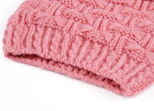 Осенняя и зимняя шапка и шарф, комплект для женщин, уплотненная теплая вязаная шапка и шарф, комплект из двух предметов