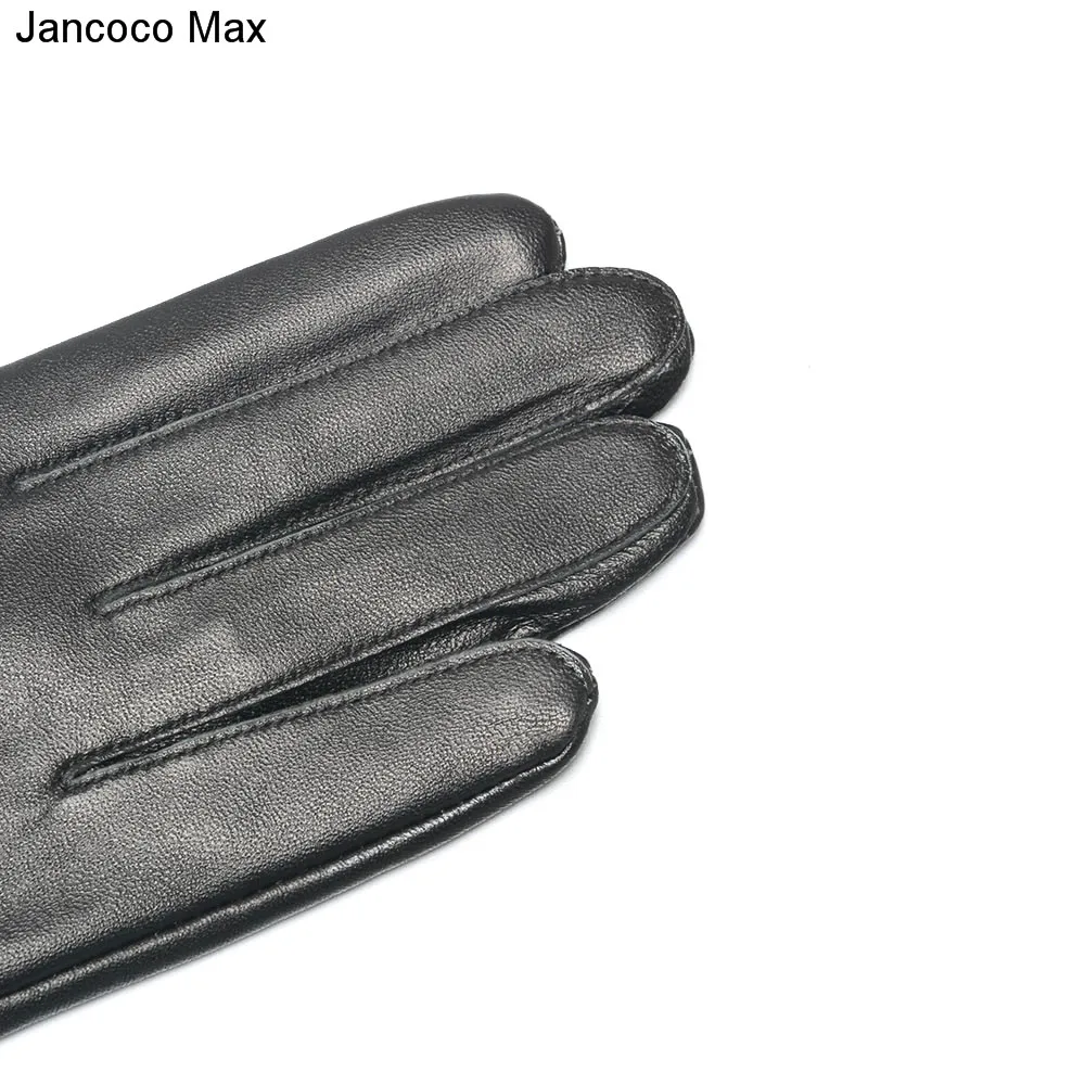 Jancoco Max 2019 перчатки с сенсорным экраном для женщин из натуральной овечьей кожи