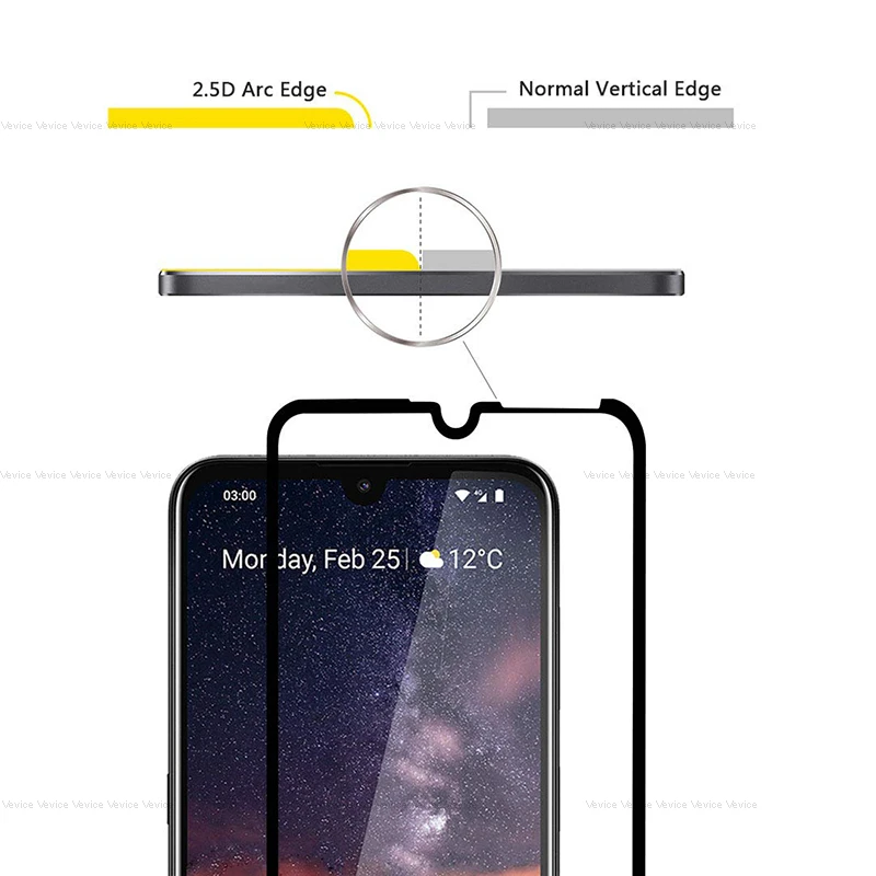 Защитное стекло для Nokia 7 Plus 9 Защита экрана 4 2 3 5 1 8 X5 X6 6 2018 закаленное