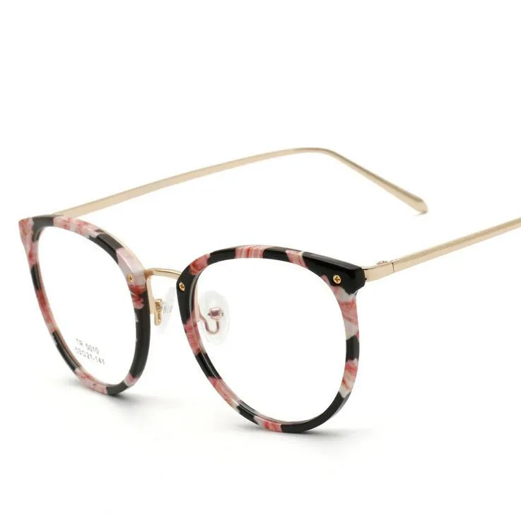 

New Oculos De Grau Ultra Light TR90 Eyeglasses Frames For Women Retro Myopia Glasses Frame Classic Women's Optical Frames 5010