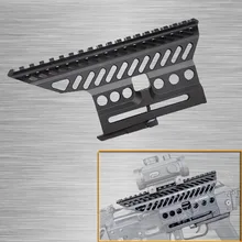 Русский B-13 Алюминиевый 20 мм тактический M47 боковой рельсовый прицел Крепление Пикатинни Cerakote прицел AK 74 47 крепление CNC черный