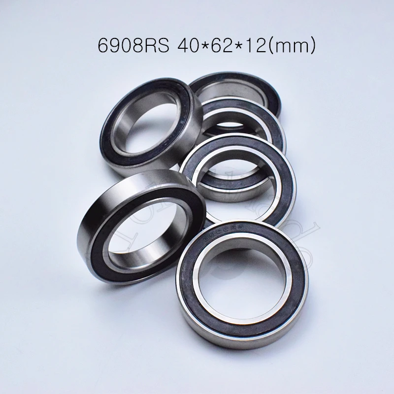 

6908RS 40*62*12(mm) 1Piece free shipping bearings 6908 6908RS chrome steel bearing Rubber seal bearing Thin wall bearing