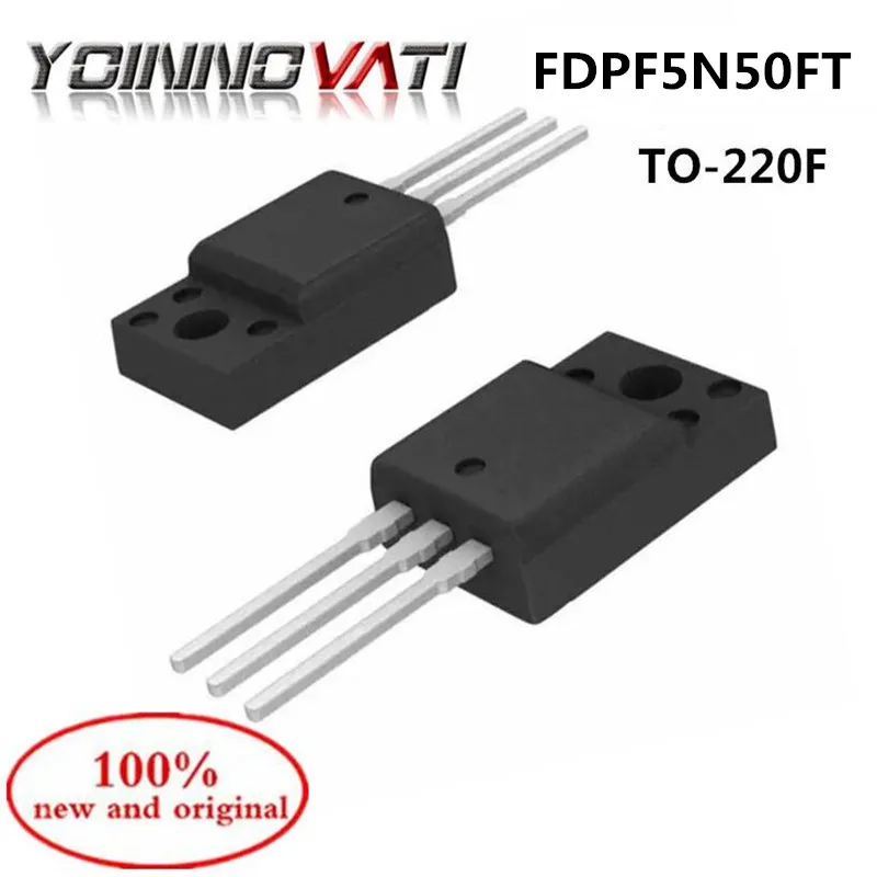 10 шт. FDPF5N50FT TO-220 FET MOSFET 5A 500V 100% новый и оригинальный | Обустройство дома
