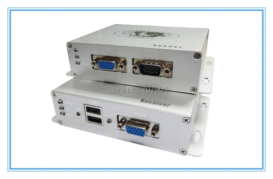 UKVM600HDU KVM Extender(Industrial Grade) 600M , Can be adjusted,With