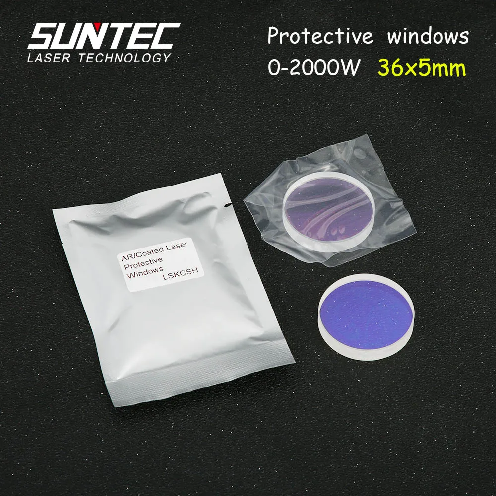 Suntec лазерные защитные окна 0 2000 Вт 36*5 мм Nukon/Bystronic/Highyag для волоконно волоконного
