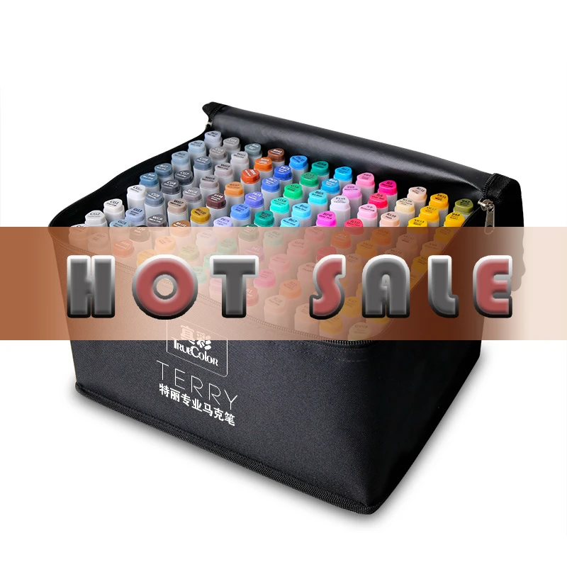 

Panic buyingReally 108 Double Color Head Oiliness Marc Pen Fine Arts Student Painting Hand Comic Major Design Paint Brush Suit