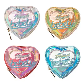 

Sell at a loss! Women Coin Purse Mini Heart Wallet Money Bag Pouch Key Card Holder Small Zip Case Wallet Purse