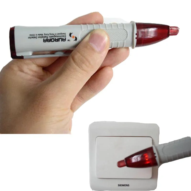 

Pen-shape Protable Multimeter Mini Style Noncont Electromagnetic Radiation Detector Pen EMF Tester High Sensitive Radiation Test