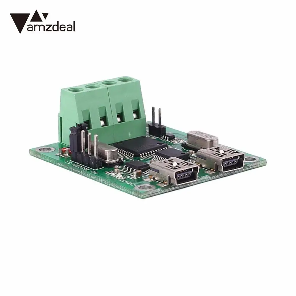 Amzdeal 2 Порты USB/RS232 конвертер адаптер электронные USB обмена Связь доска Компоненты