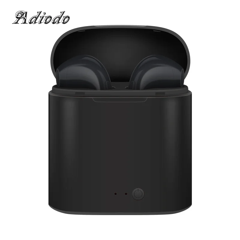 Двойные Bluetooth наушники Hands free i7s tws беспроводная гарнитура для телефона iPhone