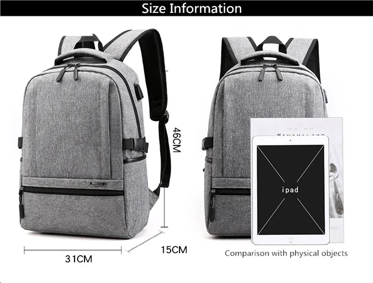 FengDong waterproof school bags for boys usb book bag teen girl school backpack schoolbag kids back pack laptop bags for men