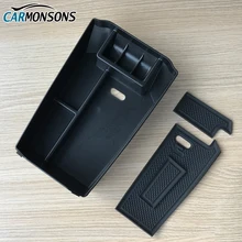 Автомобильный органайзер для Mercedes Benz GLK Class X204 GLK 200 220 250 260 300 аксессуары центральный подлокотник коробка для хранения Контейнер лоток