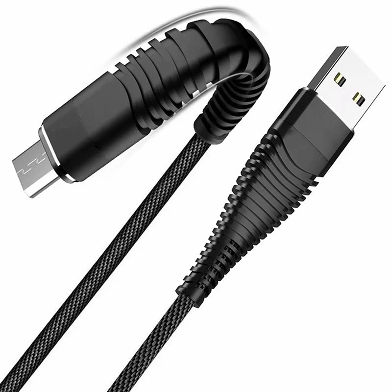 

Micro USB Fishtail Pattern Fast Charging Cable for Andriod Samsung Huawei Xiaomi Mobile Phone sync usb cord data Charger Cable