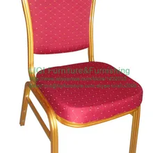 Chaises de Banquet en aluminium à empilage solide, qualité bon marché LQ-L1030