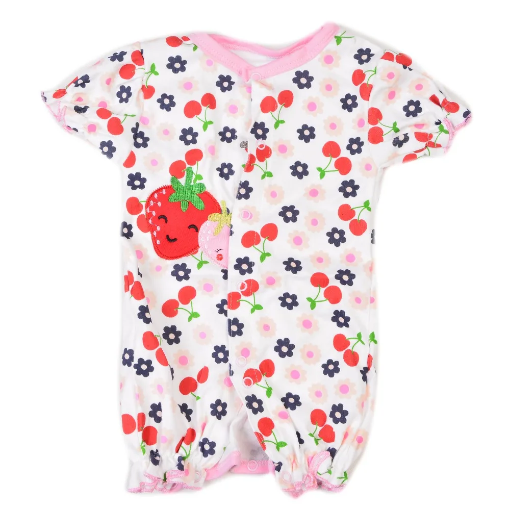 

KEIUMI Baby Rompers Sleeves Jumpsuits 22-23 Inch Baby Clothes Girl Newborn Fashion Colorful Suit For Girl Doll