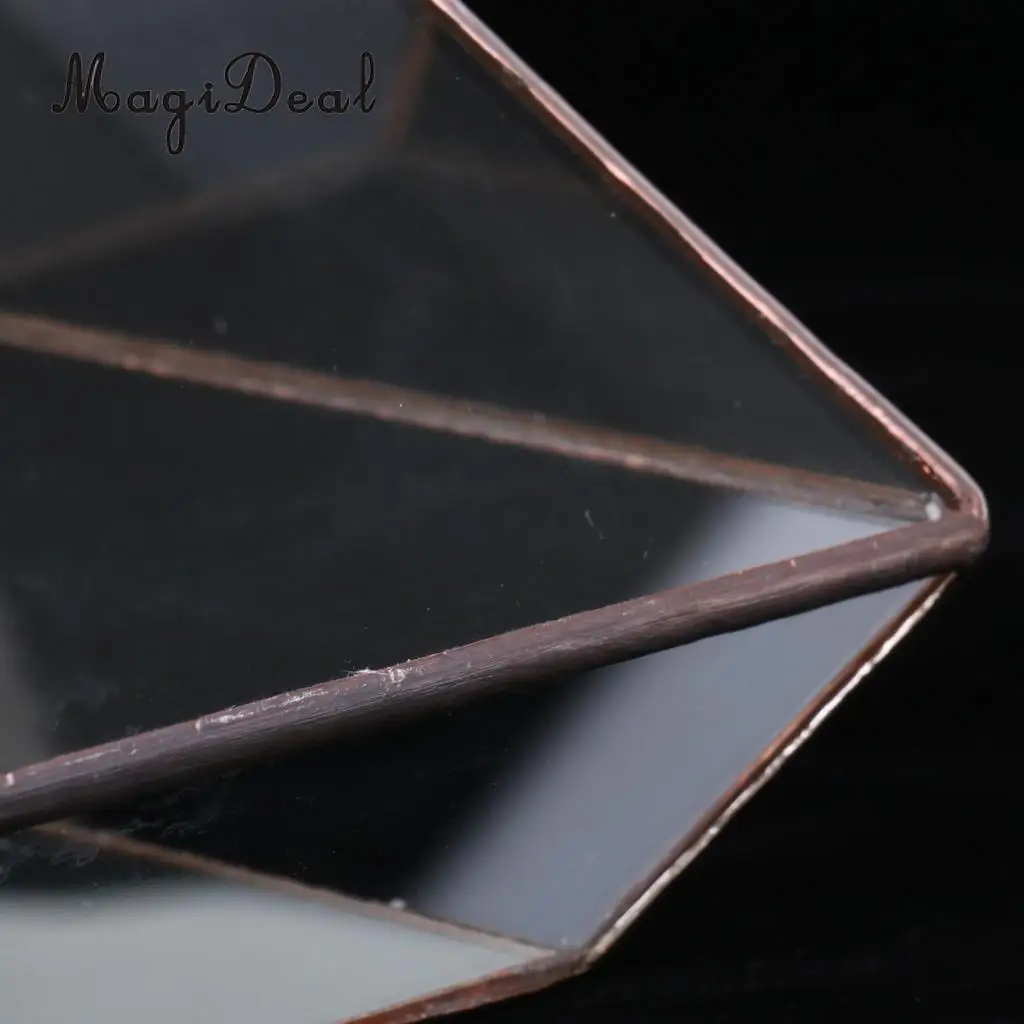 MagiDeal стекло Алмазная форма микро Ландшафтный Террариум шкатулка для ювелирных изделий суккулент завод Плантатор цветочный горшок