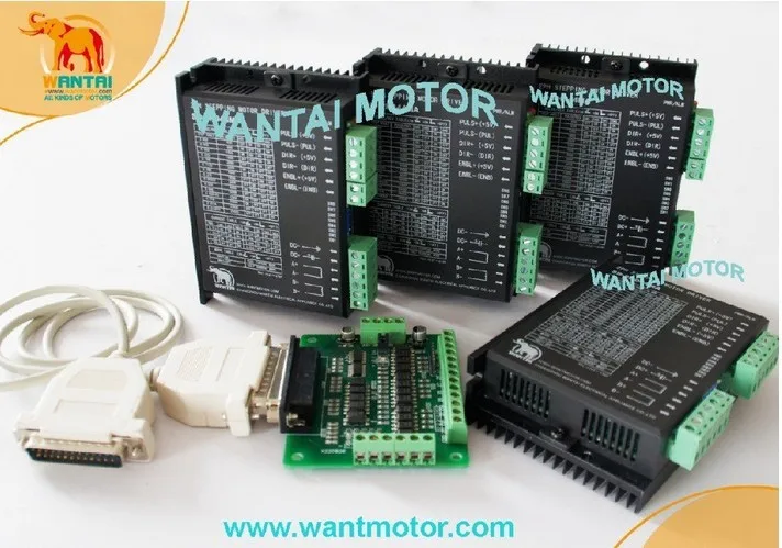 Wantai 4 шт. шагового цифровой драйвер DQ860M 7.8A 256 микрошагов матч с нема 34 двигателя