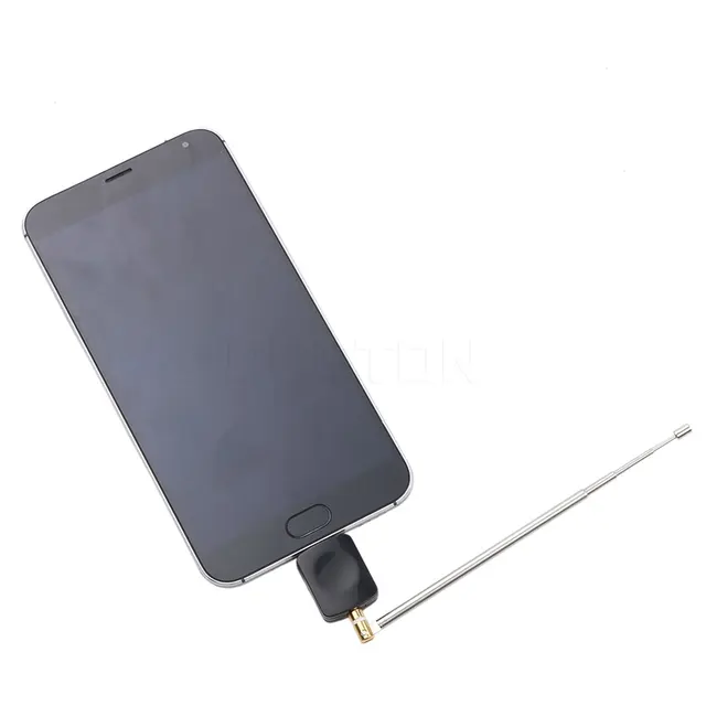 kebidumei USB OTG Micro USB DVB-T tuner Mini TV receiver Dongle DVB T HD Digital TV HDTV Satellite Receiver with Antenna