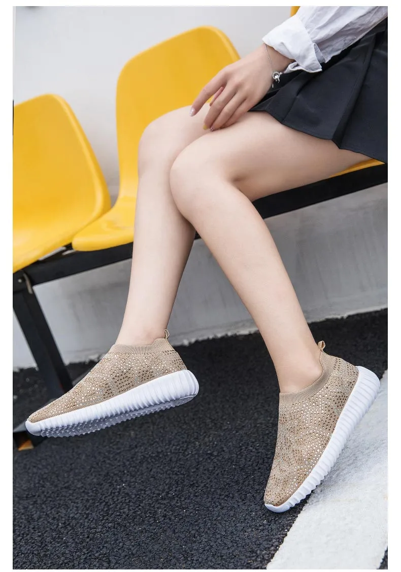 YRRFUOT/женские кроссовки; трендовая Брендовая женская обувь на шнуровке; обувь для отдыха; zapatos mujer; женские кроссовки на плоской подошве из сетчатого материала