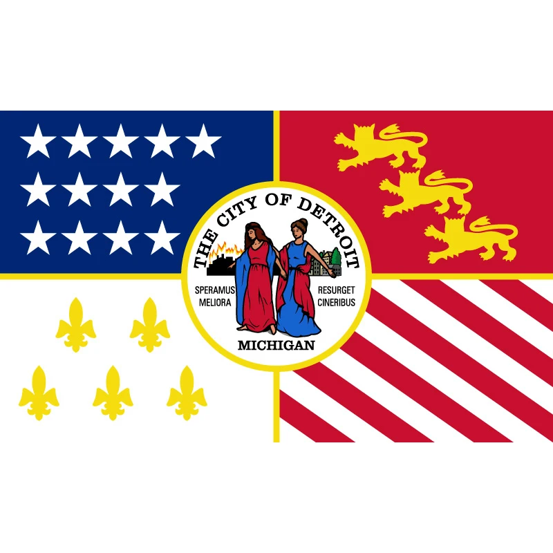 

90*150cm 60*90cm 3x5ft Detroit Red Wings Flag NHL Hockey Flag Flying Holiday Party Supplies