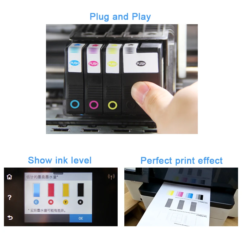Восстановленный картридж для принтера HP 954XL 954 XL Officejet Pro 7740 8210 8710 8715 8720 8725 8730 8740| |
