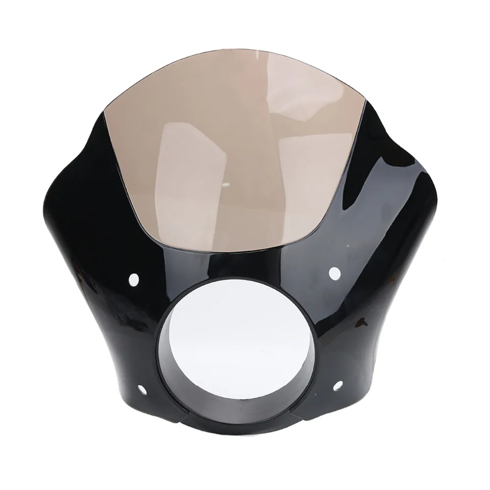  Shades Black Gauntlet Fairing For Harley 86-14 Sportster XL 883 1200 (7)