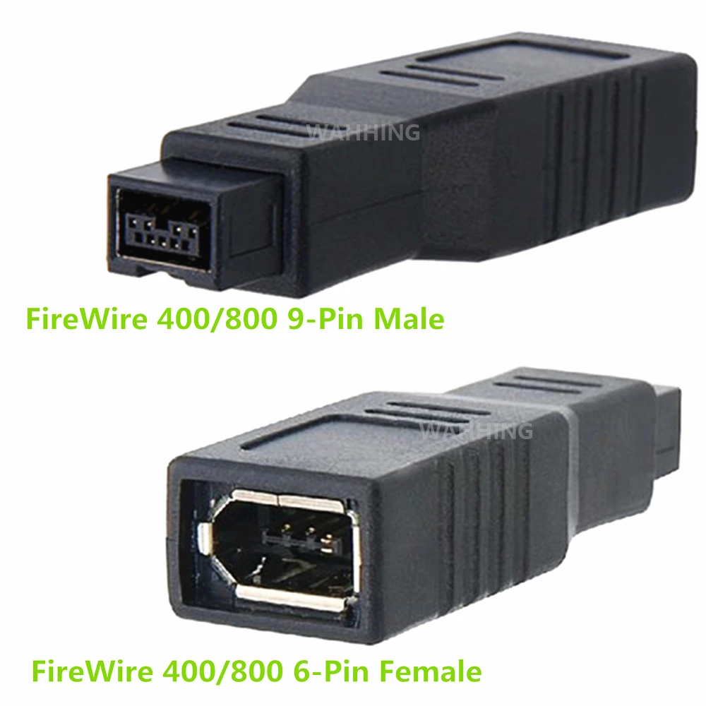 IEEE 1394 9 Pin Male to 6 Pin Female Connector Fire Wire 800 to 400 Adapter Cable Converter HY1453-in Computer Cables & Connectors from Computer & Office on ...