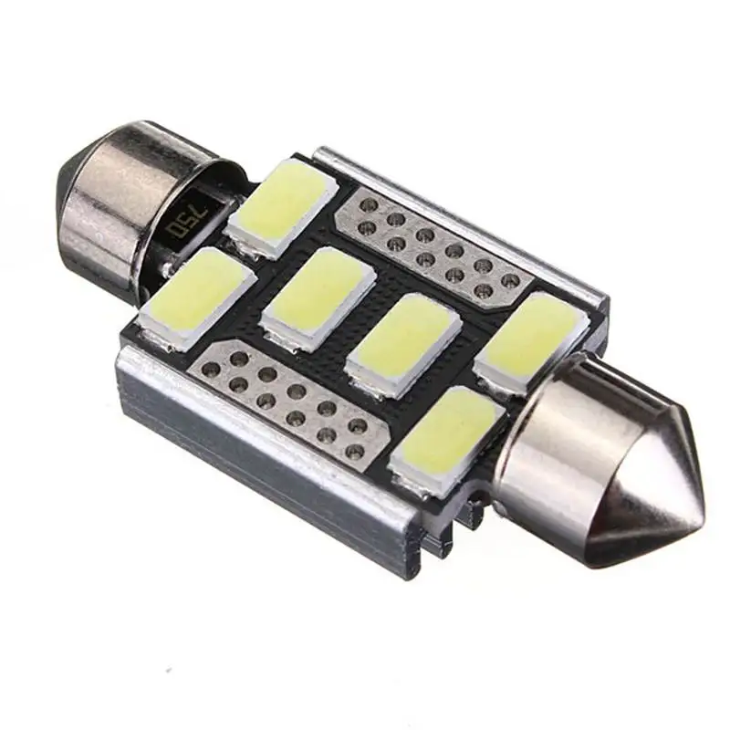 

Best Price Cold White 36mm 5730 SMD 6 LED C5W Canbus Error Free Car Auto Light Source Festoon Dome Interior Lamp Bulb DC12V