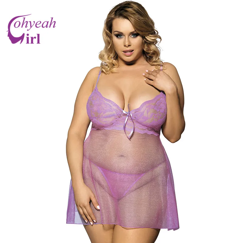 RW80199 горячая Распродажа плюс размеры babydoll see through сексуальный стиль ночное белье для женщин Цветочный кружево эротический дизайн