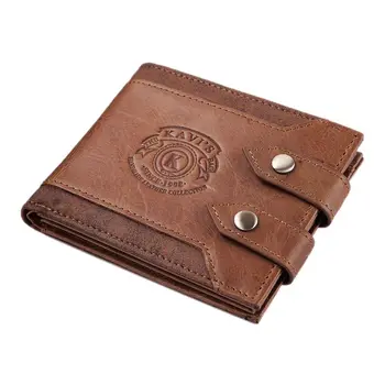 

New Style Premium Men's Business Genuine Leather Wallet Pocket Credit Card Holder Clutch Bifold Purse