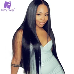 2017 Luffy New Product Deep Part 13x6 Lace Front Wig Silk Straight Human Hair Wigs With Natural Color Baby Hair For Black Women 2017 Luffy New Product Deep Part 13x6 Lace Front Wig Silk Straight Human Hair Wigs With Natural Color Baby Hair For Black Women