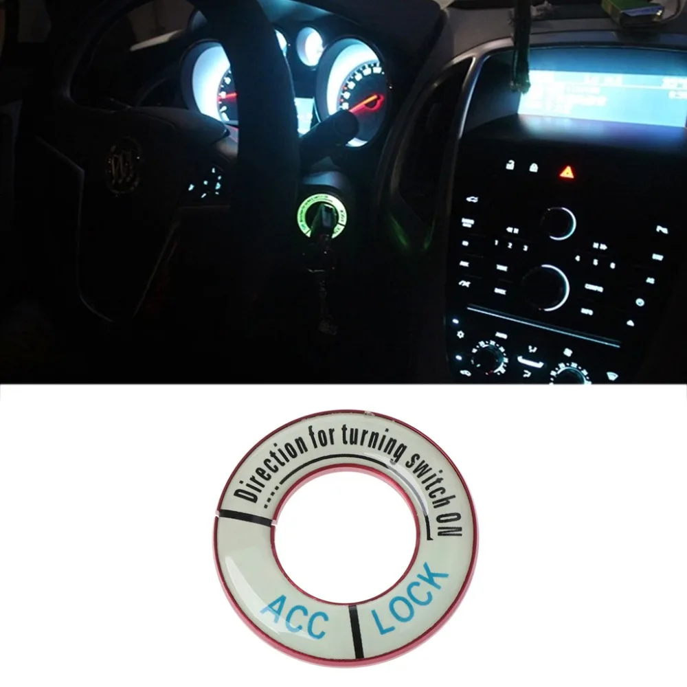 

Car Ignition Key Hole Switch Ring Cover Trim For Peugeot 307 308 3008 Citroen C4