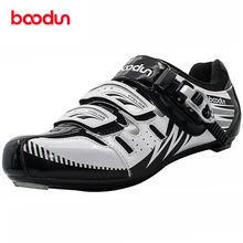 BOODUN Breathable Road Bike Bicycle Shoes Cycling Sneakers Men Sapatilha Ciclismo Sapato Masculino Zapatillas Deportivas Hombre