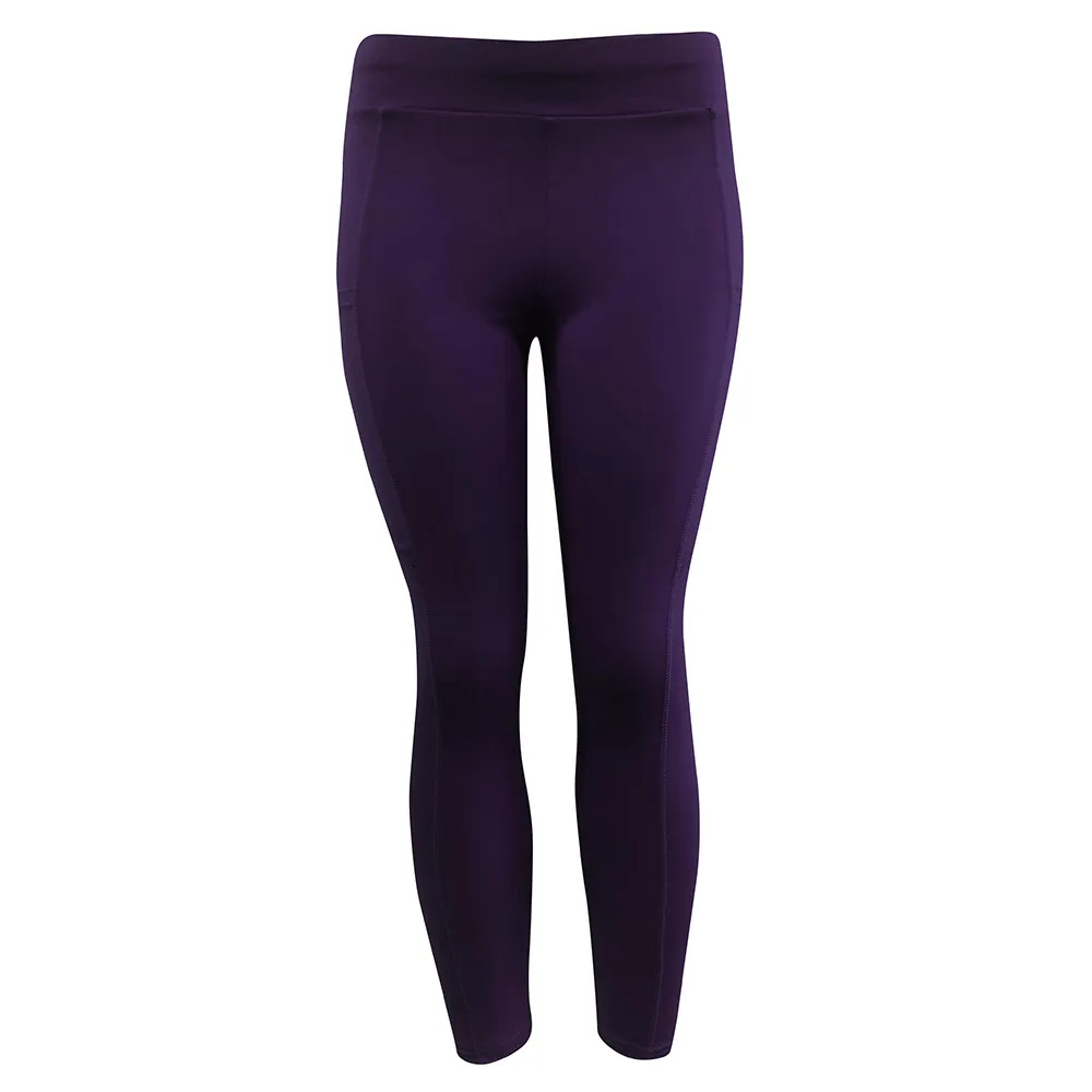 Женские спортивные штаны, модные леггинсы для тренировок, для фитнеса, с высокой талией, обтягивающие штаны, для спортзала, бега, спортивные штаны, женские брюки - Цвет: Purple