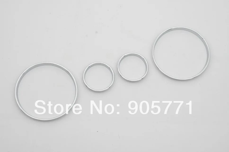 

Chrome Dashboard Gauge Ring Bezel Set for BMW E39