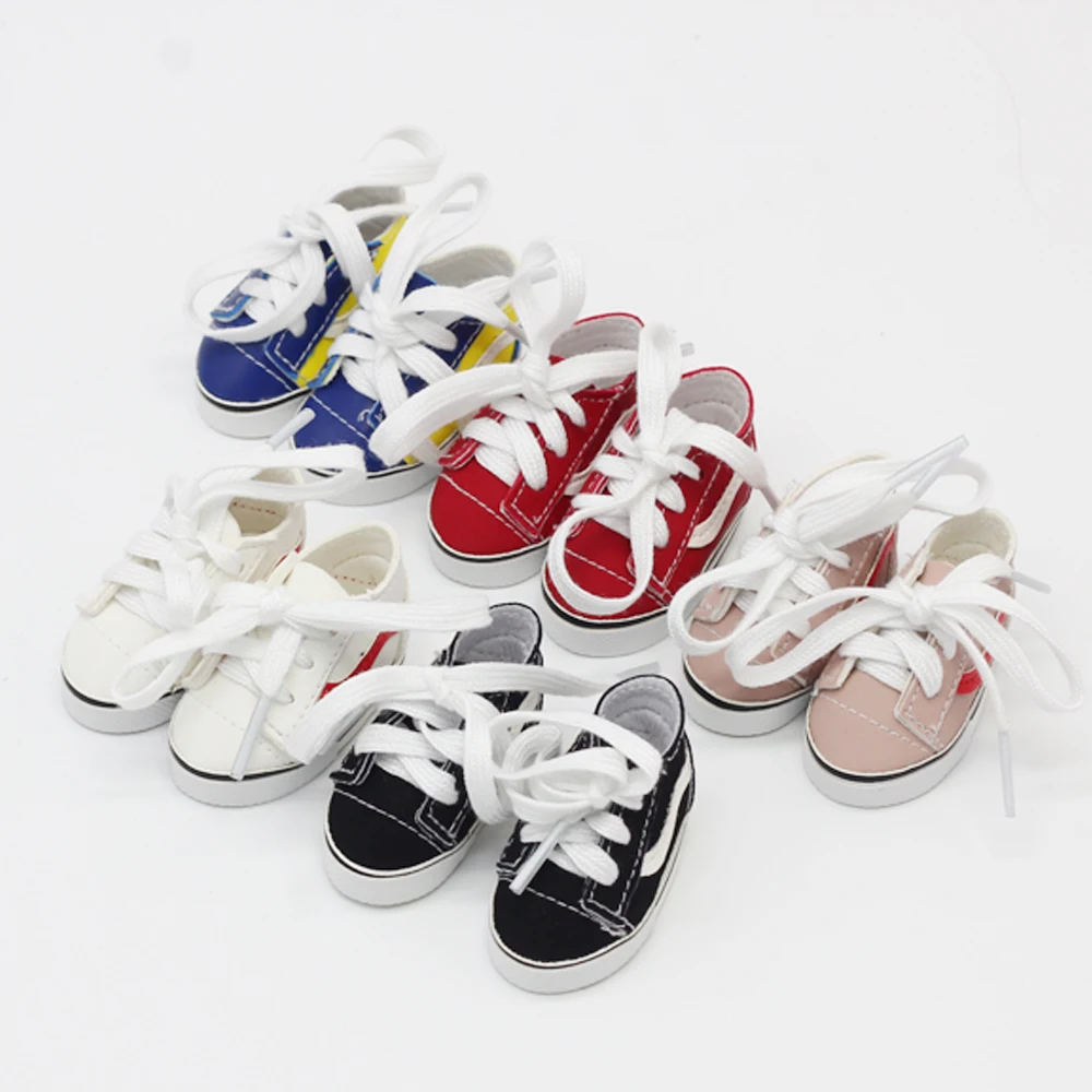 Doll Shoes 5.5*2.8cm Fashion Mini Toy Shoes For EXO Dolls Fit For 14.5Inch girl Doll BJD Doll Accessories toys