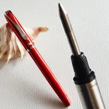 Шариковая ручка JINHAO Y6 элегантная красная и серебряная для руководителя школы офиса лучший подарок