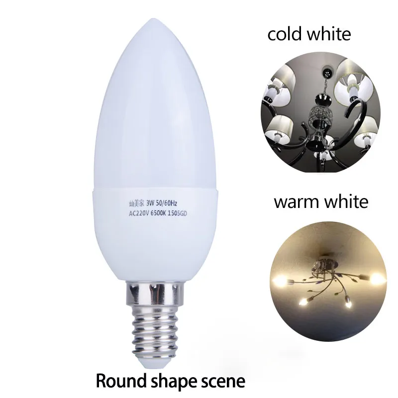 10 piezas Bombilla LED E14 bombillas de luz 3 W 5 W Bombilla lámpara de Led 220 v ampolla Led para lámpara de proyector para la decoración de la casa 10 piezas Bombilla LED E14 bombillas de luz 3 W 5 W Bombilla lámpara de Led 220 v ampolla Led para lámpara de proyector para la decoración de la casa