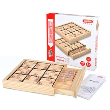 Sudoku Cube Номер Игры Sudoku Пазлы для детей Взрослые головоломки настольная игра Дети Обучающие Развивающие игрушки