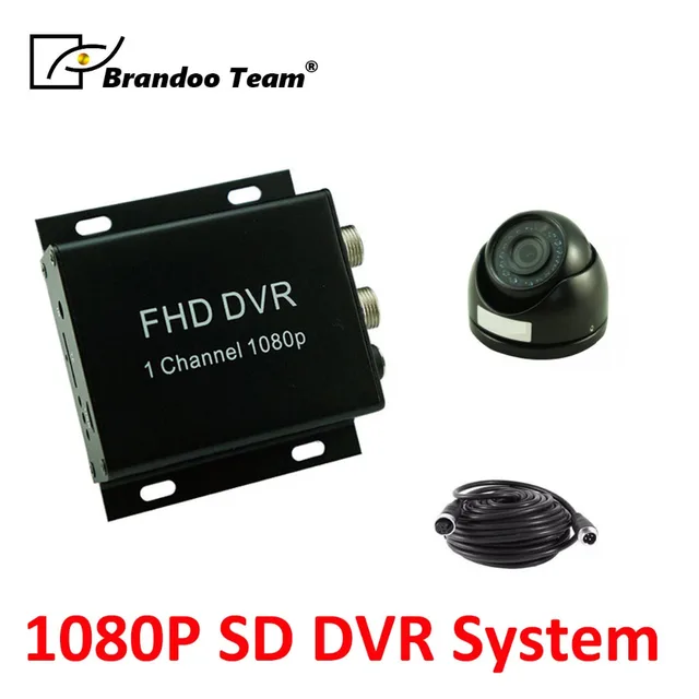 Best Value Mini dome indoor camera taxi DVR system,free shipping,1channel video audio registrar
