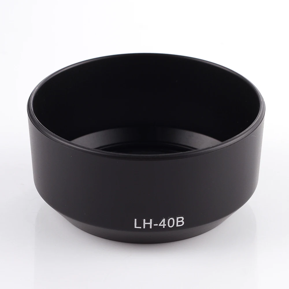 Бленда для объектива Olympus LH 40B M. Объектив Zuiko Digital 45 мм F1.8 1:1.8 черный|hood dairy|hooded hair dryer