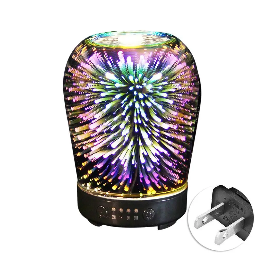 

Durable Ultrasonic Air Aroma Humidifier Air 90-100ml 1 Diffuser With 12W Multilocor Home LED Appliances Lights