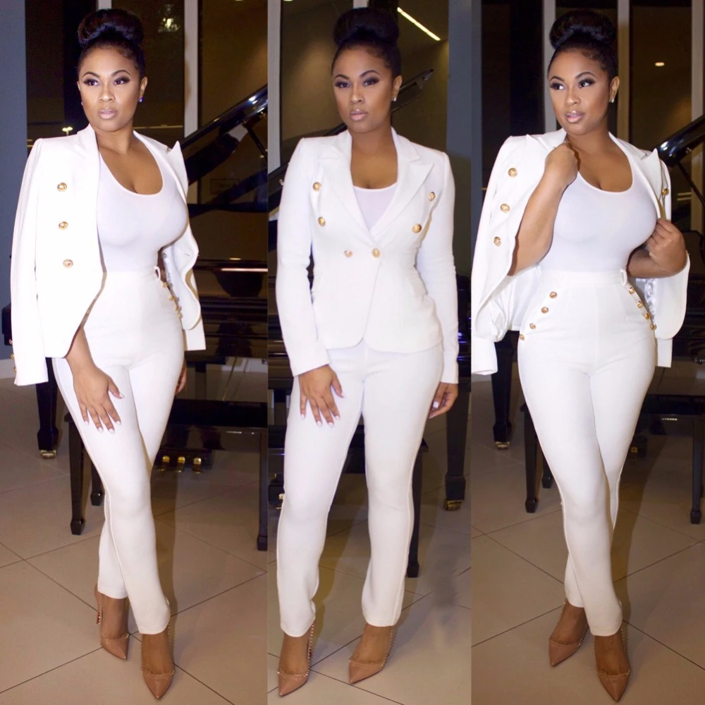 OL Ladies Office Brazer Pant suits 
