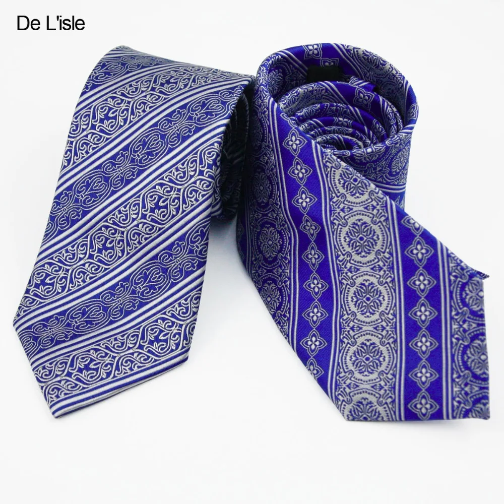 Китайский Синий и белый фарфор Стиль жаккардовые шелковые Водонепроницаемый галстук Oriental Винтаж ручной работы Бизнес галстук