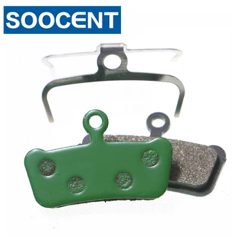 

5 pairs(10 PCS) Green Memi-Metallic Resin Bicycle disc brake pads for Avid SRAM Elixer 7 & 9 xo trail